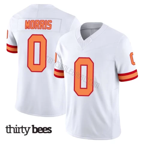 Chandler Morris ＃0 Tampa Bay Buccaneers Men's Limited White '76 Vapor F.U.S.E. Jersey