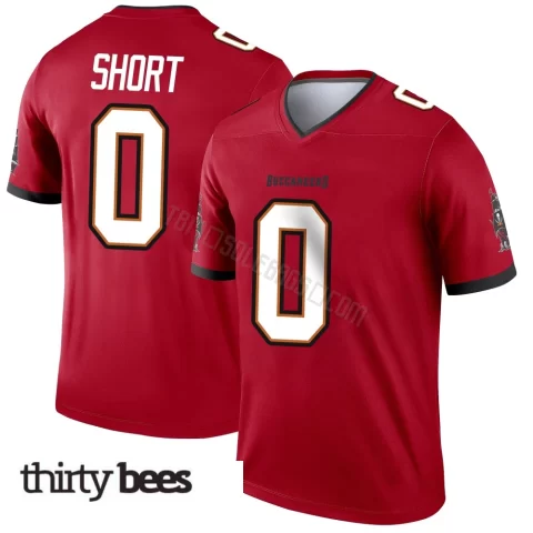 Noah Short ＃0 Tampa Bay Buccaneers Youth Legend Red Jersey