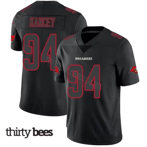 Calijah Kancey ＃94 Tampa Bay Buccaneers Youth Limited Black Impact Jersey