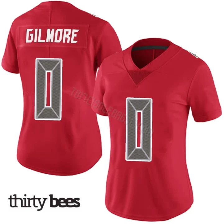 Jy Gilmore ＃0 Tampa Bay Buccaneers Women's Limited Red Team Color Vapor Untouchable Jersey