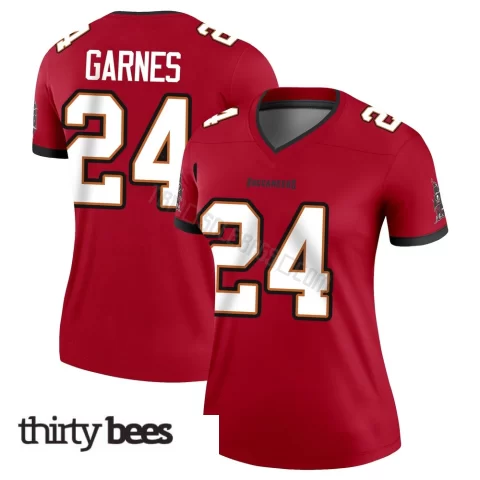Ayden Garnes ＃24 Tampa Bay Buccaneers Women's Legend Red Jersey