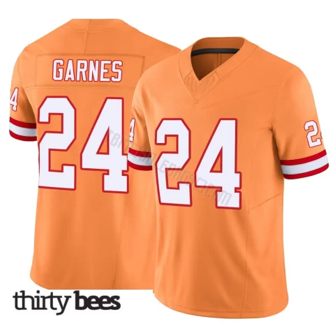 Ayden Garnes ＃24 Tampa Bay Buccaneers Youth Limited Orange Vapor F.U.S.E. Jersey
