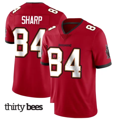 Bauer Sharp ＃84 Tampa Bay Buccaneers Men's Limited Red Team Color Vapor Untouchable Jersey