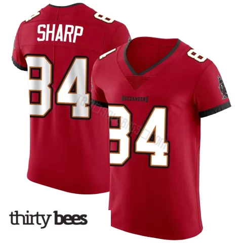 Bauer Sharp ＃84 Tampa Bay Buccaneers Men's Elite Red Vapor Jersey