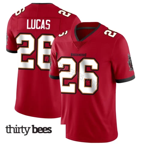 Chase Lucas ＃26 Tampa Bay Buccaneers Men's Limited Red Team Color Vapor Untouchable Jersey