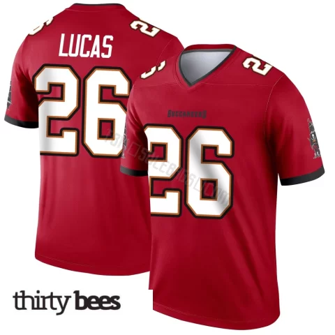 Chase Lucas ＃26 Tampa Bay Buccaneers Youth Legend Red Jersey