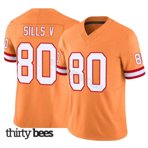 David Sills V ＃80 Tampa Bay Buccaneers Youth Limited Orange Vapor F.U.S.E. Jersey