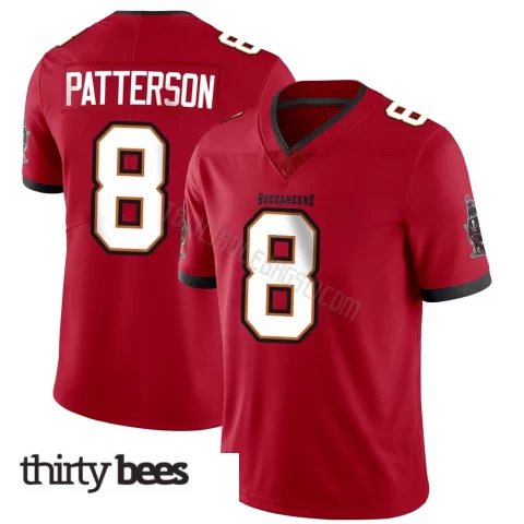 Dean Patterson ＃8 Tampa Bay Buccaneers Youth Limited Red Team Color Vapor Untouchable Jersey