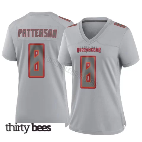 Dean Patterson ＃8 Tampa Bay Buccaneers Women's Game Gray Atmosphere Fashion Jersey