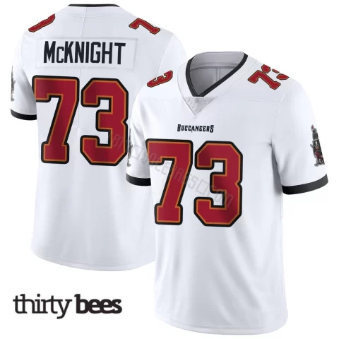 Deshawn McKnight ＃73 Tampa Bay Buccaneers Youth Limited White Vapor Untouchable Jersey