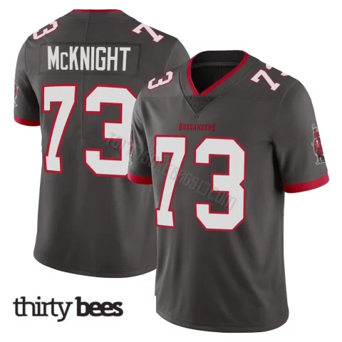 Deshawn McKnight ＃73 Tampa Bay Buccaneers Youth Limited Pewter Alternate Vapor Jersey