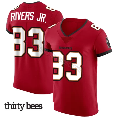 Eric Rivers Jr. ＃83 Tampa Bay Buccaneers Men's Elite Red Vapor Jersey