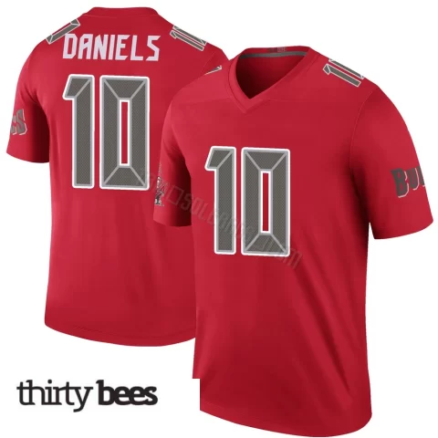 Jalon Daniels ＃10 Tampa Bay Buccaneers Youth Legend Red Color Rush Jersey