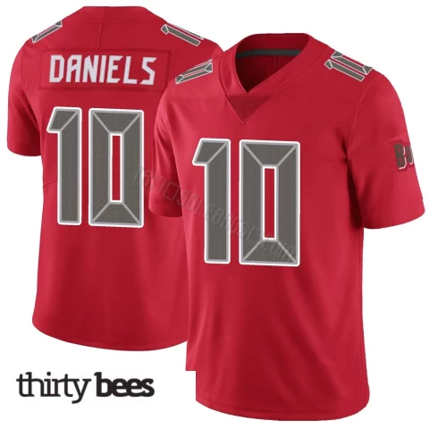 Jalon Daniels ＃10 Tampa Bay Buccaneers Youth Limited Red Color Rush Jersey