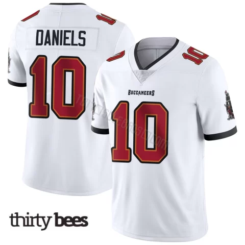 Jalon Daniels ＃10 Tampa Bay Buccaneers Youth Limited White Vapor Untouchable Jersey