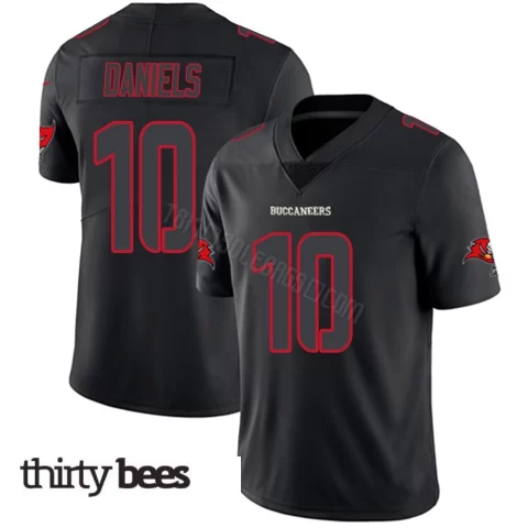 Jalon Daniels ＃10 Tampa Bay Buccaneers Men's Limited Black Impact Jersey