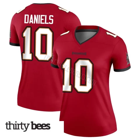 Jalon Daniels ＃10 Tampa Bay Buccaneers Women's Legend Red Jersey