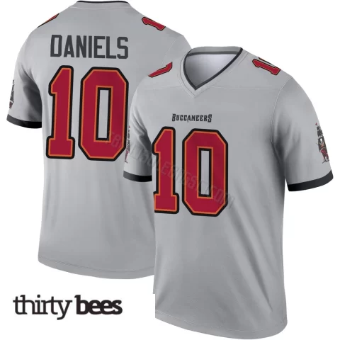 Jalon Daniels ＃10 Tampa Bay Buccaneers Youth Legend Gray Inverted Jersey