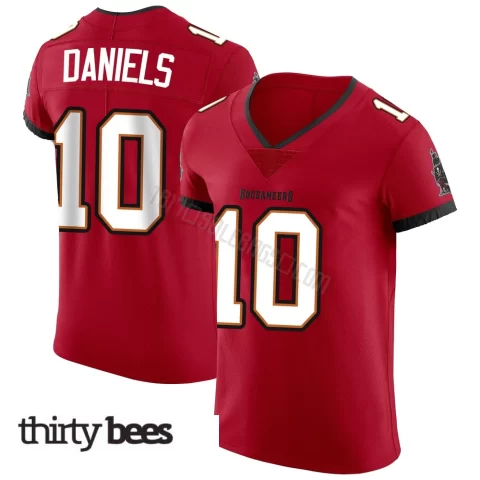 Jalon Daniels ＃10 Tampa Bay Buccaneers Men's Elite Red Vapor Jersey