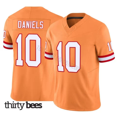 Jalon Daniels ＃10 Tampa Bay Buccaneers Men's Limited Orange Vapor F.U.S.E. Jersey