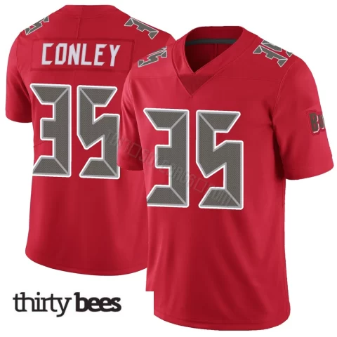 Ja'Qurious Conley ＃35 Tampa Bay Buccaneers Youth Limited Red Color Rush Jersey