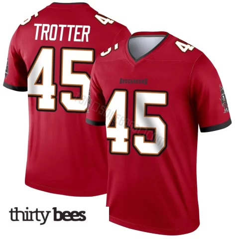 Josiah Trotter ＃45 Tampa Bay Buccaneers Men's Legend Red Jersey