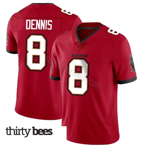 SirVocea Dennis ＃8 Tampa Bay Buccaneers Youth Limited Red Team Color Vapor Untouchable Jersey