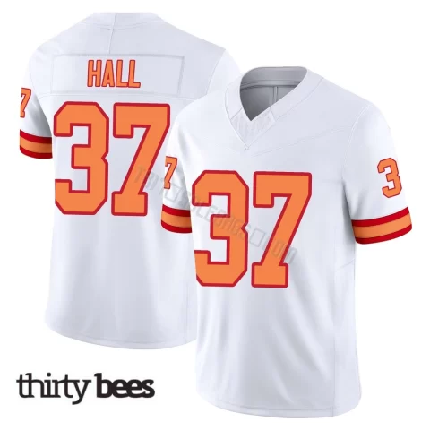 Kemon Hall ＃37 Tampa Bay Buccaneers Men's Limited White '76 Vapor F.U.S.E. Jersey