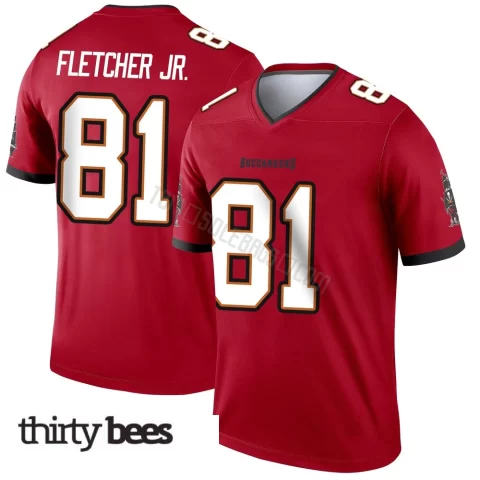 Kenny Fletcher Jr. ＃81 Tampa Bay Buccaneers Youth Legend Red Jersey