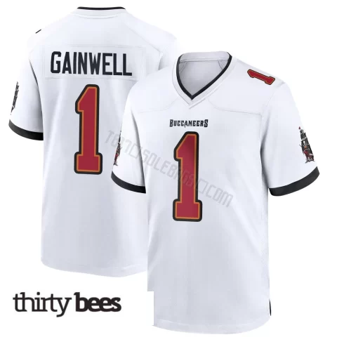Kenny Gainwell ＃1 Tampa Bay Buccaneers Men's Game White Jersey