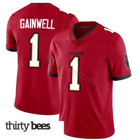 Kenny Gainwell ＃1 Tampa Bay Buccaneers Men's Limited Red Team Color Vapor Untouchable Jersey
