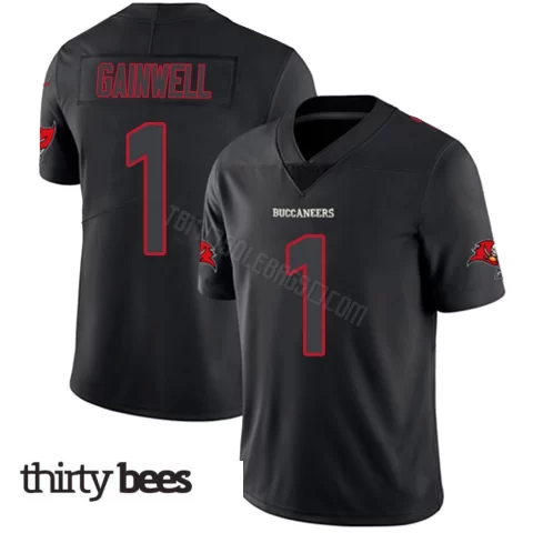 Kenny Gainwell ＃1 Tampa Bay Buccaneers Men's Limited Black Impact Jersey