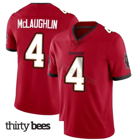 Chase McLaughlin ＃4 Tampa Bay Buccaneers Youth Limited Red Team Color Vapor Untouchable Jersey