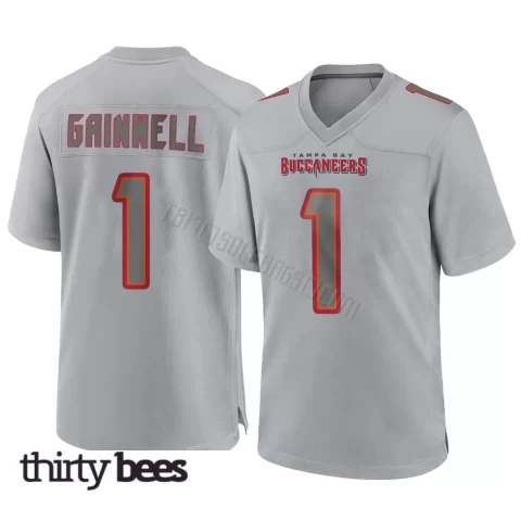 Kenny Gainwell ＃1 Tampa Bay Buccaneers Men's Game Gray Atmosphere Fashion Jersey
