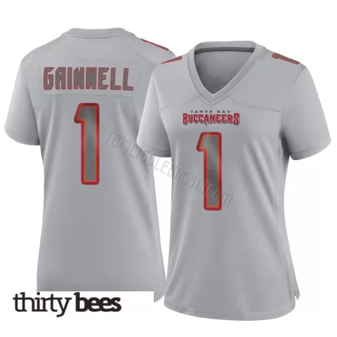 Kenny Gainwell ＃1 Tampa Bay Buccaneers Women's Game Gray Atmosphere Fashion Jersey