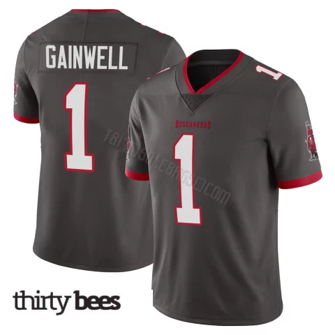 Kenny Gainwell ＃1 Tampa Bay Buccaneers Youth Limited Pewter Alternate Vapor Jersey