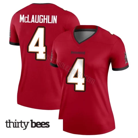 Chase McLaughlin ＃4 Tampa Bay Buccaneers Women's Legend Red Jersey