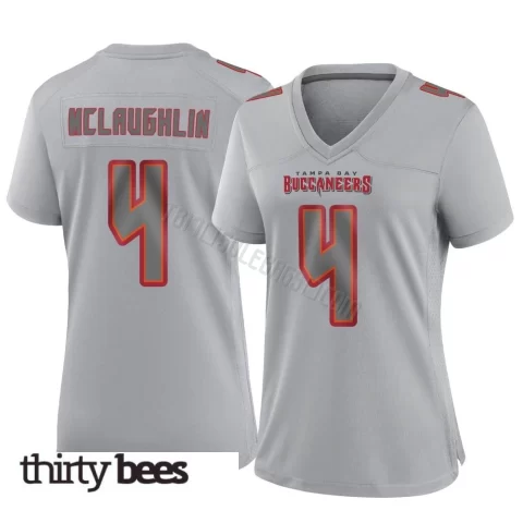 Chase McLaughlin ＃4 Tampa Bay Buccaneers Women's Game Gray Atmosphere Fashion Jersey