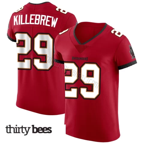 Miles Killebrew ＃29 Tampa Bay Buccaneers Men's Elite Red Vapor Jersey