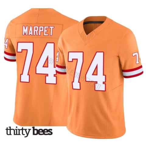 Ali Marpet ＃74 Tampa Bay Buccaneers Men's Limited Orange Vapor F.U.S.E. Jersey