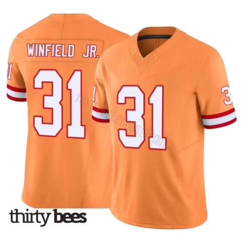 Antoine Winfield Jr. ＃31 Tampa Bay Buccaneers Youth Limited Orange Vapor F.U.S.E. Jersey