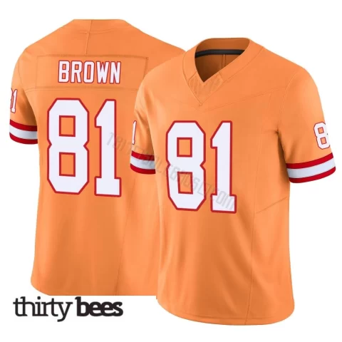 Antonio Brown ＃81 Tampa Bay Buccaneers Men's Limited Orange Vapor F.U.S.E. Jersey