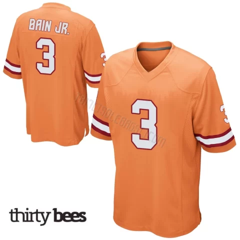 Rueben Bain Jr. ＃3 Tampa Bay Buccaneers Men's Game Orange Alternate Jersey