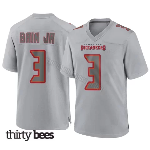 Rueben Bain Jr. ＃3 Tampa Bay Buccaneers Men's Game Gray Atmosphere Fashion Jersey