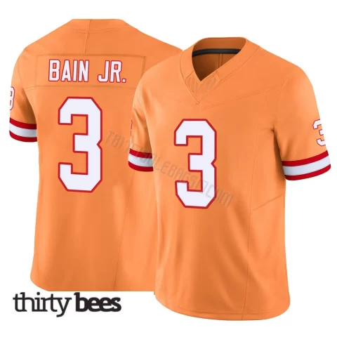 Rueben Bain Jr. ＃3 Tampa Bay Buccaneers Youth Limited Orange Vapor F.U.S.E. Jersey