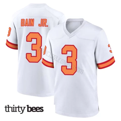Rueben Bain Jr. ＃3 Tampa Bay Buccaneers Men's Game White '76 Jersey