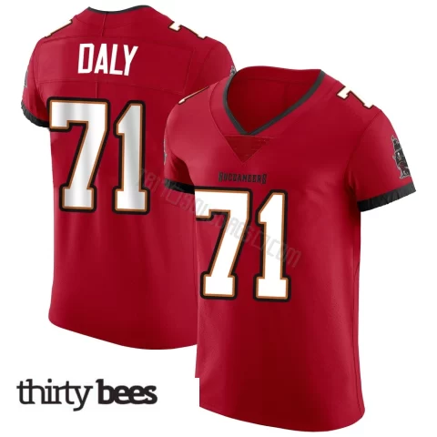 Scott Daly ＃71 Tampa Bay Buccaneers Men's Elite Red Vapor Jersey