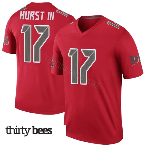 Ted Hurst III ＃17 Tampa Bay Buccaneers Youth Legend Red Color Rush Jersey