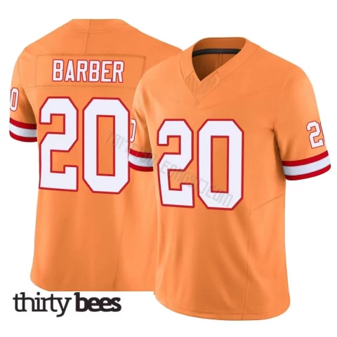 Ronde Barber ＃20 Tampa Bay Buccaneers Youth Limited Orange Vapor F.U.S.E. Jersey