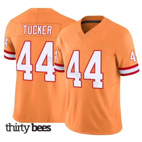 Sean Tucker ＃44 Tampa Bay Buccaneers Youth Limited Orange Vapor F.U.S.E. Jersey